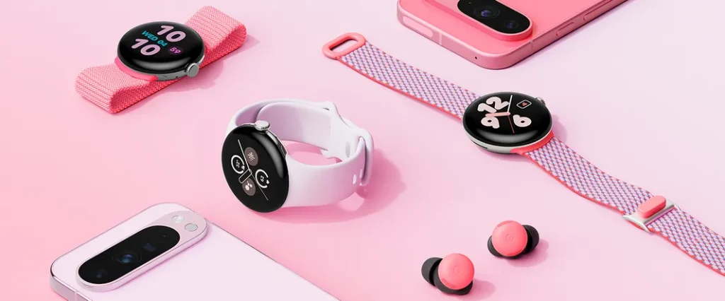 All of Google's new pink devices